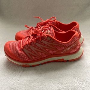 Merrell athletic shoes. Orange. Super comfortable!
